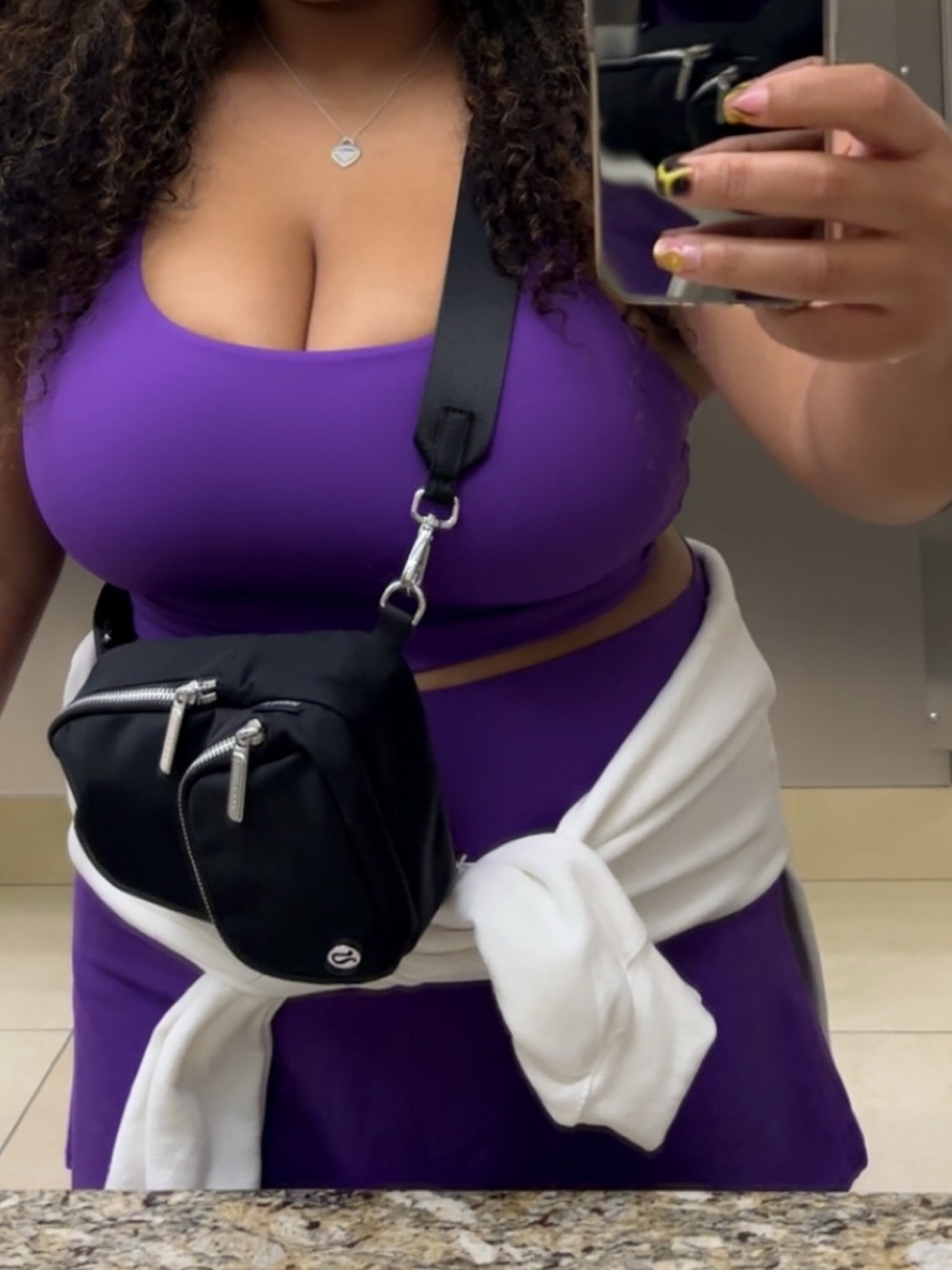 lululemon athletica Purple Skort Set